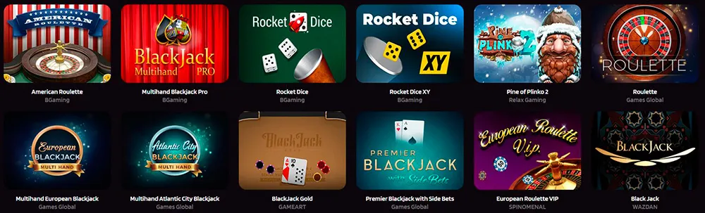 trivelabet-casino-Tafelspellen